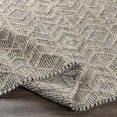 thumbnail image 3 of Hauteloom Lamesa Living Room, Bedroom Area Rug - Bohemian, Transitional - Black, Light Gray, Gray - 10' x 14', 3 of 15