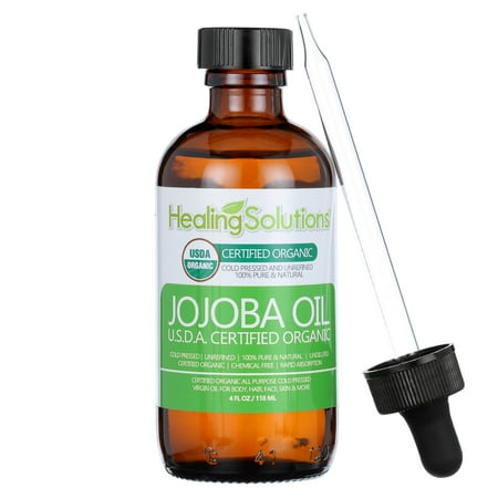 Healing Solutions Jojoba Moisturizing Body Oil, 4 fl oz