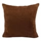 thumbnail image 2 of Funda de Almohada Cuadrada Funda de Cojín para Sofá de Funda de Almohada para de Color Funda de Almohada para Marrón-60x60cm Colco Fundas de almohada de terciopelo, 2 of 8