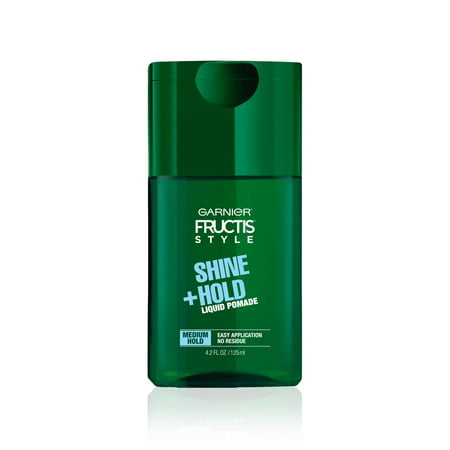 Garnier Fructis Style Shine and Hold Liquid Hair Pomade for Men, No Drying Alcohol, 4.2