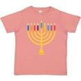 thumbnail image 3 of Inktastic Hanukkah Menorah Candles Boys or Girls Toddler T-Shirt, 3 of 5