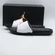 thumbnail image 3 of Size 10 Men's Jo r-dan Break Slide Sandals AR6374-016 Black/University Red/White, 3 of 6