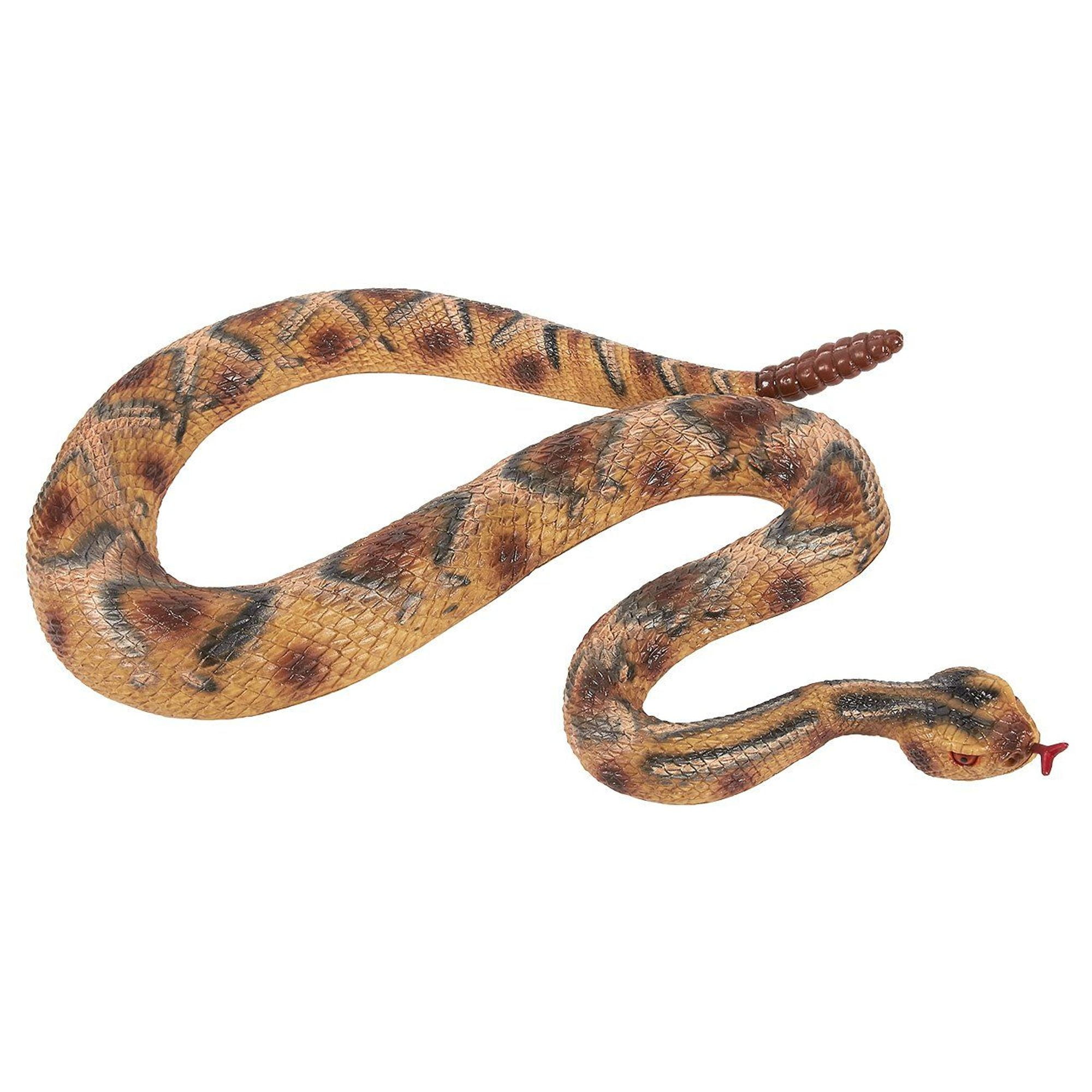 Realistic Fake Rubber Snake for Halloween Party Decorations