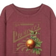 thumbnail image 3 of Warner Bros. -  Lightweight French Terry Wide Neck Long Sleeve Graphic Shirt, 3 of 5