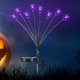 thumbnail image 2 of Luces de luciérnaga con energía solar LED Luces de camino de Halloween para patio (6LED-2 piezas), 2 of 8