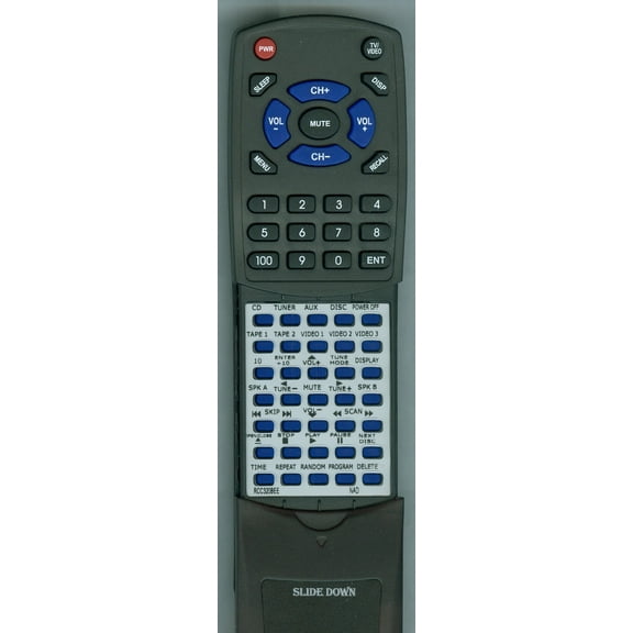 Replacement Remote for NAD RC-C320BEE, RCC320BEE, RC-SR8, RCSR8, RTRCC320BEE, SR4, SR8, C355BEE, C350, C320BEE, C372, C325BEE, C370, C352, C720BEE