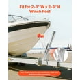 thumbnail image 3 of VEVOR Treuil de Bateau 2-3 Pouces avec Rouleau, 3 of 9