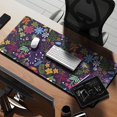 thumbnail image 2 of Long Mouse Pads for Desk,Pioneer Flower Floral Print Pattern Desk Mats on Top Of Desks, Desk Mouse Pad Extra Large with 3mm Non-Slip Base and Stitched Edge for Gaming,Office,Work,Home 35.4"x15.7", 2 of 6