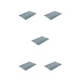 thumbnail image 3 of QualitChoice Tapis de Table en PVC 1/2/3/5 Napperons Bol Plat Tapis Résistant au Chauffage Rectangulaire Isolation Imperméable Maison Hôtel Tapis v Bleu Ciel 5 Pcs, 3 of 6