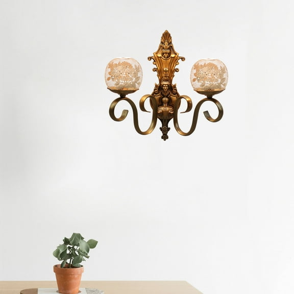 Raindrops Wire Lamp Shade Rustic Bulb Cover Industrial Lamp Shade Cage Light Metal Lamp Guard Ceiling Lamp Light Shade Golden