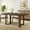 Walnut, variant on GDF Studio 69" Modern Rectangular Dining Table for 6, U-Shaped Trestle Base, Wood Frame, Walnut Finish