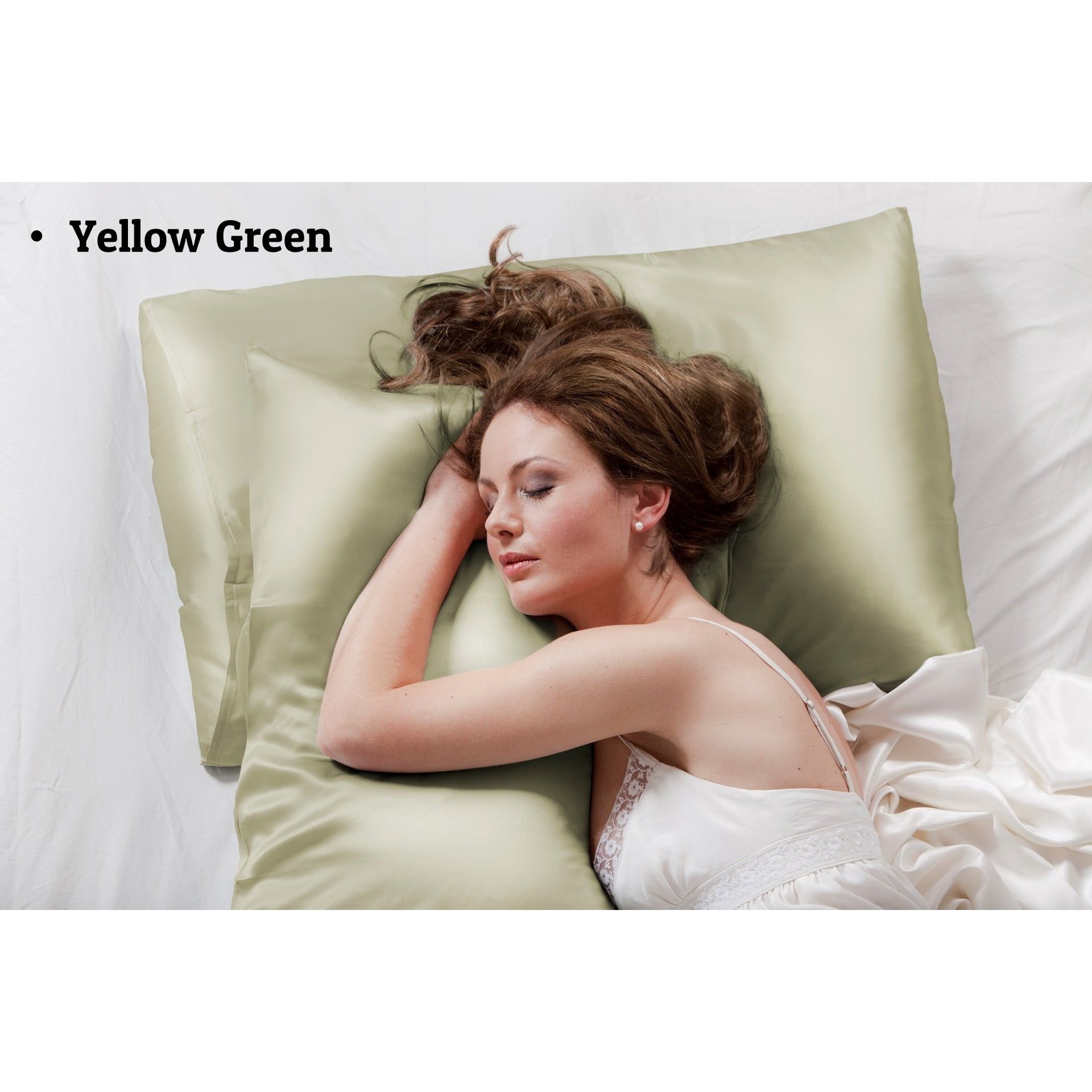 100% Mulberry Silk Pillowcase for Hair and Skin, 16 Momme Pure Silk Pillow Case Cover, Standard Size
