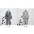 thumbnail image 4 of Men's Japanese Classic Bathrobe Kimono Yukata Traditional Gown Nightwear Robe, 4 of 7
