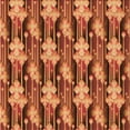 thumbnail image 1 of Ahgly Company Machine Washable Indoor Square Transitional Orange Area Rugs, 4' Square, 1 of 7