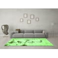 thumbnail image 3 of Ahgly Company Indoor Square Solid Green Modern Area Rugs, 7' Square, 3 of 4
