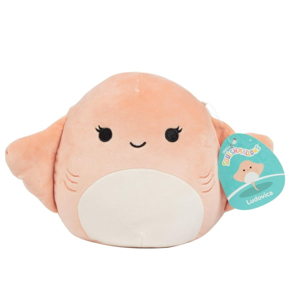 Peluche Squishmallows Ludovica The Stingray 20 cm Oficial
