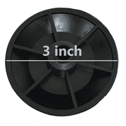 AMERICAN STANDARD Three Inch Seat Disc, Fits Lexington and Heritage, by NuFlush