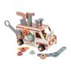 thumbnail image 1 of Juego de herramientas para niños, camión de juguete de construcción, juego de rol, regalo, kit de herramientas de madera para viajes. Ambulancia, 1 of 9
