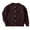 Brown, variant on Girls Basic School Uniform Knitted Cardigan Solid Color Button Down Open Front Long Sleeve Sweater Jacket Casual Sweater Coat