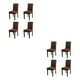 thumbnail image 1 of Billuyoard 4 fundas para sillas de felpa para comedor, sillas duraderas y transpirables con estilo, funda para silla para el hogar Type2 NO2, 1 of 6