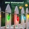 thumbnail image 3 of Cadena de luces Minetom C9, 30 m, multicolor, para Navidad, 3 of 7