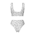 thumbnail image 6 of Rocae Snake for Bikini Set for Women Two Piece Sexy High Swimsuits Split Crossover Bikini Large, 6 of 9