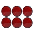 thumbnail image 1 of Round Reflectors Premium Visibility Enhancing Safety 6pcs for Mailboxes Driveway, 1 of 7