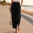 thumbnail image 5 of Juslio Pants for Women Casual Loose Comfortable High Waist with Pockets Wide-Leg Pants, 5 of 9