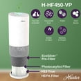 Hunter Air Purifier Replacement Filter Value Pack, HP450UV Series, 3