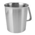 thumbnail image 3 of 304 Stainless Steel Milk Frothing Jug Coffee Milk Frothing Pitcher Milk Frother Cup with Handle 1000ML, 3 of 14