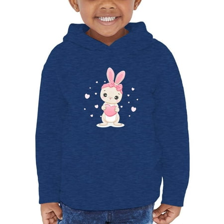 

Adorable Bunny W Hearts Hoodie Toddler -Image by Shutterstock 4 Toddler