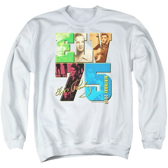 Elvis Presley - Birthday 2010 - Crewneck Sweatshirt - X-Large
