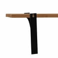thumbnail image 6 of Danya B BR151004 Rustic Pine Shelf with Metal Brackets, 6 of 6