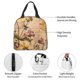 thumbnail image 4 of Disketp Vintage Floral Butterfly Collage Bolsa Térmica para Almuerzo para Hombre y Mujer, Ideal para Trabajo, Senderismo y Picnic, 4 of 8