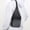 Gray-GY-The morning fog of Chicago; for souls seeking peace in the city's hum., variant on Sling Bag,Black Shoulder Backpack for Personal Item,Outdoor Travel Unisex Earphone Hole Daypack