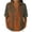 #0183-Brown, variant on Favoffer Women's Floral Linen Button Down Short Sleeve Blouses V Neck Casual Summer Tops Loose Fit Hawaiian Shirts for Beach Vacation Daily Work