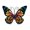 B, variant on Large Metal Butterfly Wall Art Outdoor Decor 6.3" Butterflies Wall Sculpture Hanging Decor For Home Yard Patio Garden Decoration