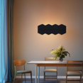 thumbnail image 4 of Apliques de pared, luz de pared, 4/6/8/10 W, luz cálida negra IP65, accesorios de iluminación de pared para interiores / exteriores impermeables, lámp 8W Colco Modern Wall Sconence, 4 of 8
