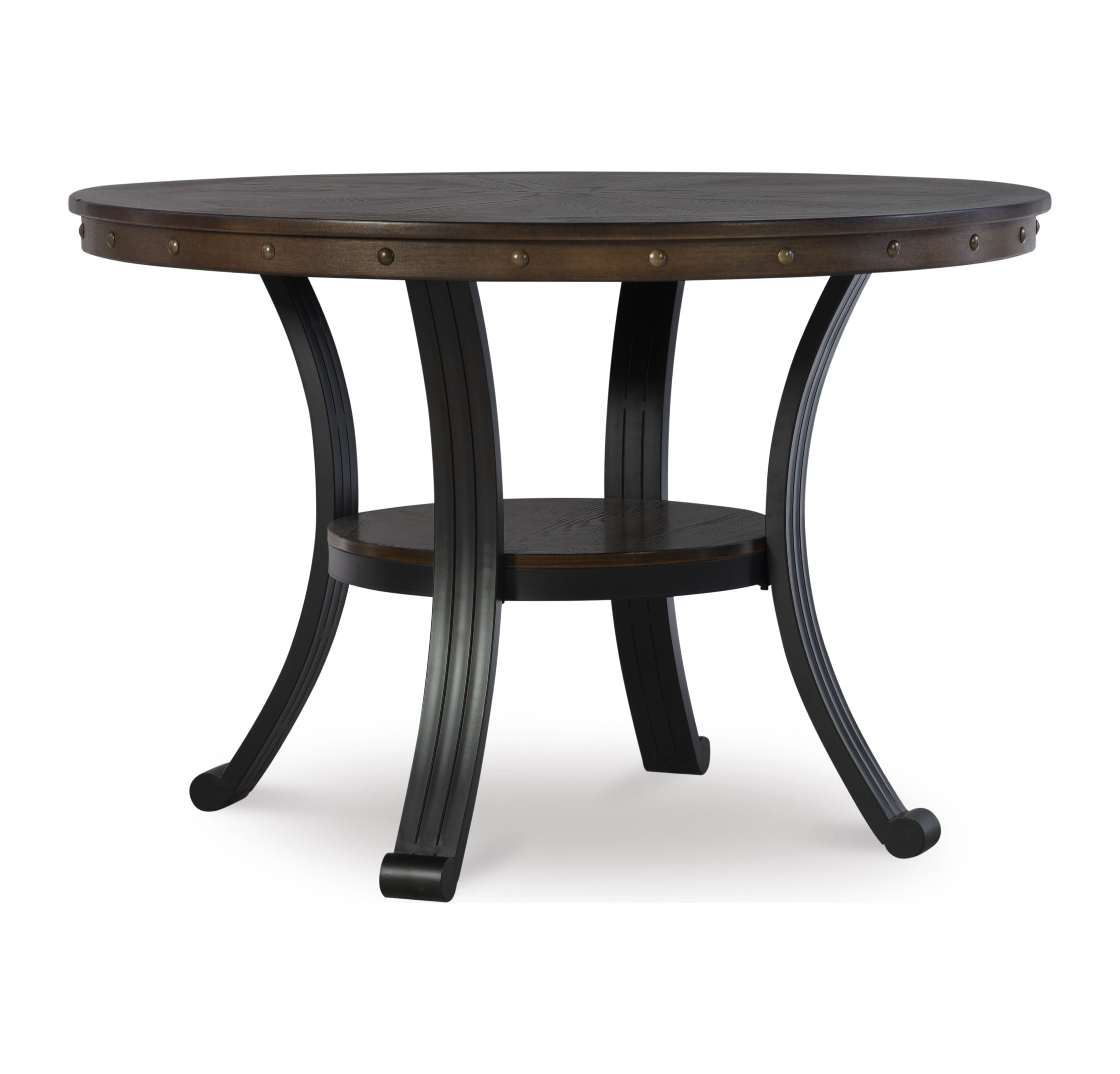 Acme Furniture Morland Dining Table, Vintage Black (1Set