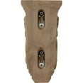 thumbnail image 4 of Ekena Millwork 3 1/2"W x 4"D x 7"H Small Traditional Acanthus Corbel, Mahogany, 4 of 4