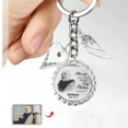thumbnail image 4 of LICEWO Elegant Florals Keychain With Interchangeable Picture Frame Sturdy Designs, 4 of 7