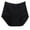 Black, variant on Women's High Waisted Soft Breathable Panties Stretch Briefs Seamless Ladies Briefs Lace Brief Panties for Women Cotton Panties Beige XXL