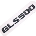 thumbnail image 1 of ZWEIP Car Rear Tail Emblem Number Letters Car Sticker For Mercedes Benz GLS 500 GLS500 Chrome Silver/ Matte Black, 1 of 2