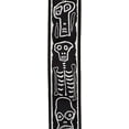 thumbnail image 2 of D'Addario Joe Satriani Planet Lock Guitar Strap, Skull N Bones, 2 of 3