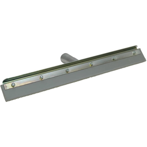 MARSHALLTOWN QLT Notched Squeegee, 16840, 18 in., 1/4 in. Notch Size