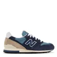 thumbnail image 1 of New Balance MADE in USA 996 Shoes in Blue and Brown Trainers, 1 of 5