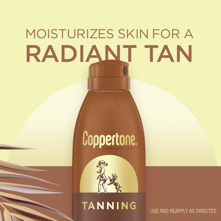 Coppertone TANNING WATER SPF4 スプレー