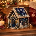 thumbnail image 6 of Christmas Pearl Diamond Art Kit, Beaded Art Crafts Set, Beginner Friendly DIY Wall Decor Supplies for Adult Holiday Indoor Home Ornament, Acrylic Frame with LED Lights, 6 of 7