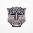 thumbnail image 2 of Chrome Metal Autobots Logo Car Emblem Self-Luminous Badge Premium 3D Sticker Auto (Glossy Black), 2 of 8