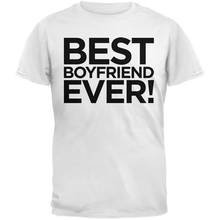 Valentine's Day - Best Boyfriend Ever White Adult (Letter To The Best Boyfriend)